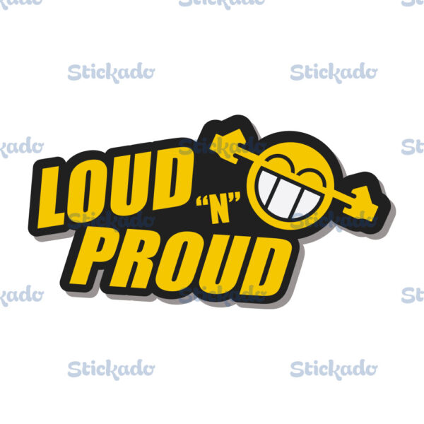 Sticker Loud n Proud