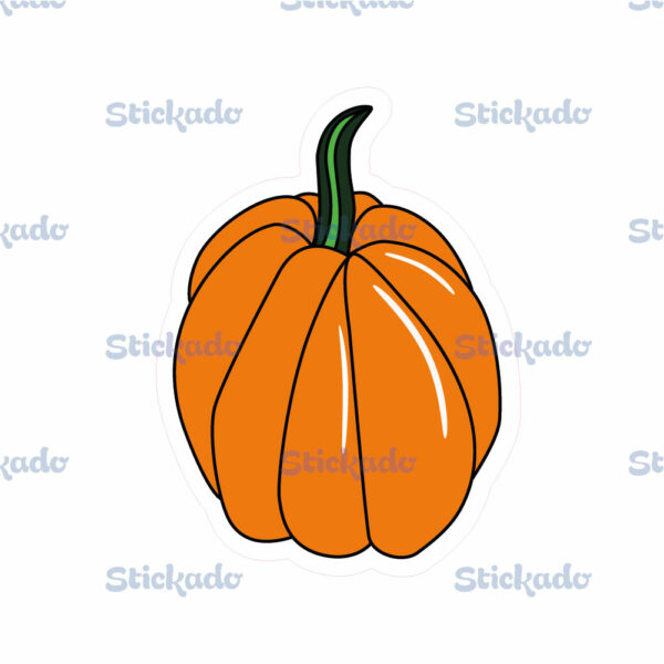 Halloween Sticker - Pompoen 2